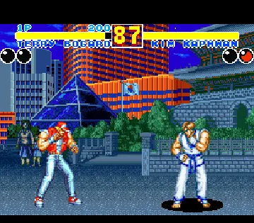 Fatal Fury 2 (USA) screen shot game playing